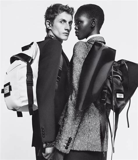 givenchy winter of eden|Adut Akech & Henry Kitcher Star in Givenchy’s Winter of Eden.